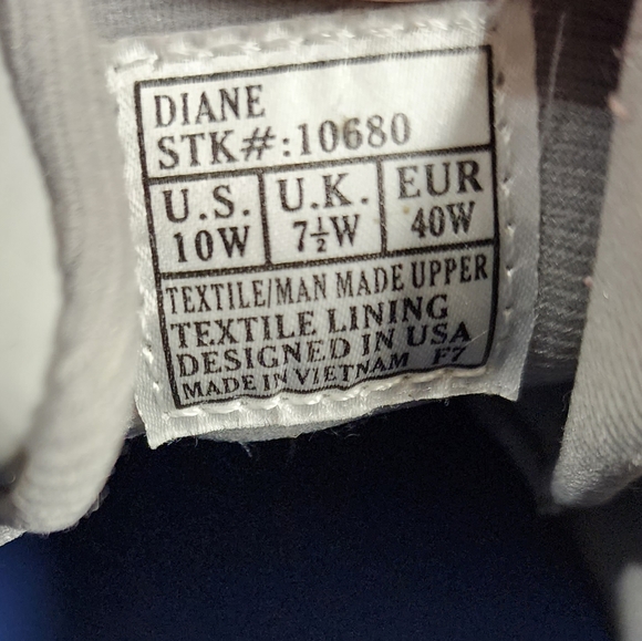 Dr. Comfort Diane diabetic athletic shoes in gray size 10W - Picture 12 of 15